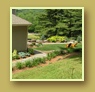 Walkway extends around home